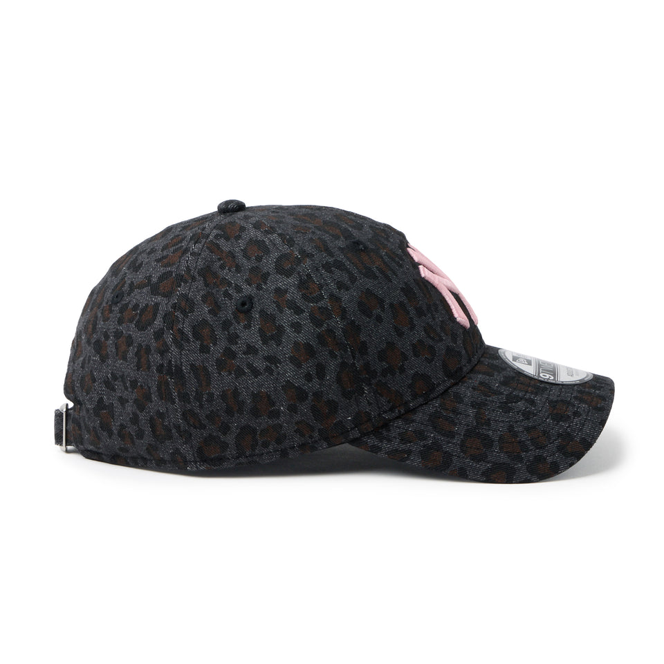 9TWENTY Leopard ニューヨーク・ヤンキース ブラック ピンク