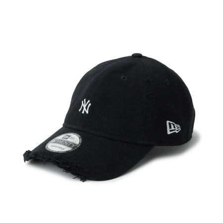 『NEWERA×MACHATT』9TWENTYキャップ(ブラック) 9TWENTY MLB Damaged Cap ニューヨーク・ヤンキース ブラック