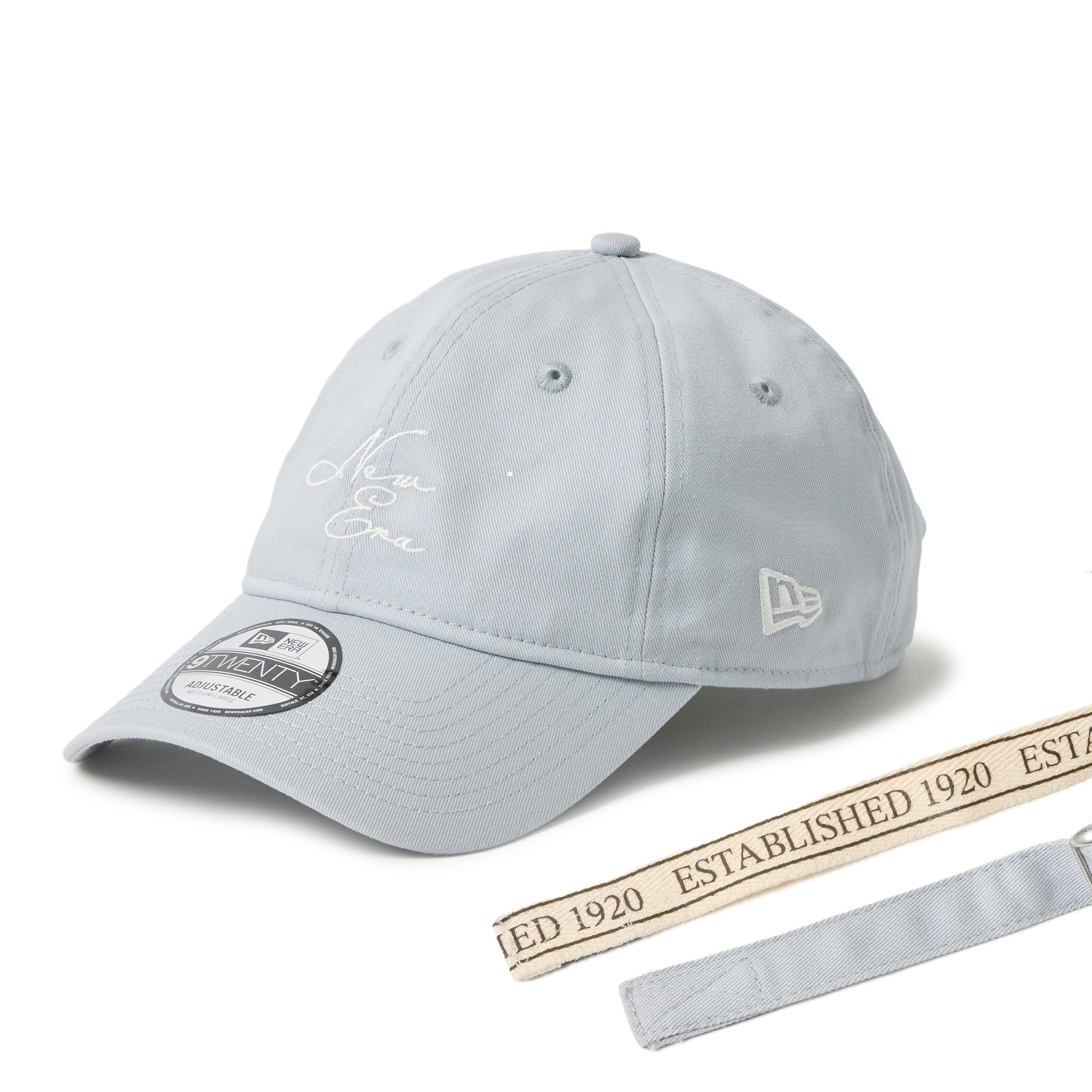 9TWENTY NEW ERA Spare Strap スノーグレー | ニューエラオンラインストア
