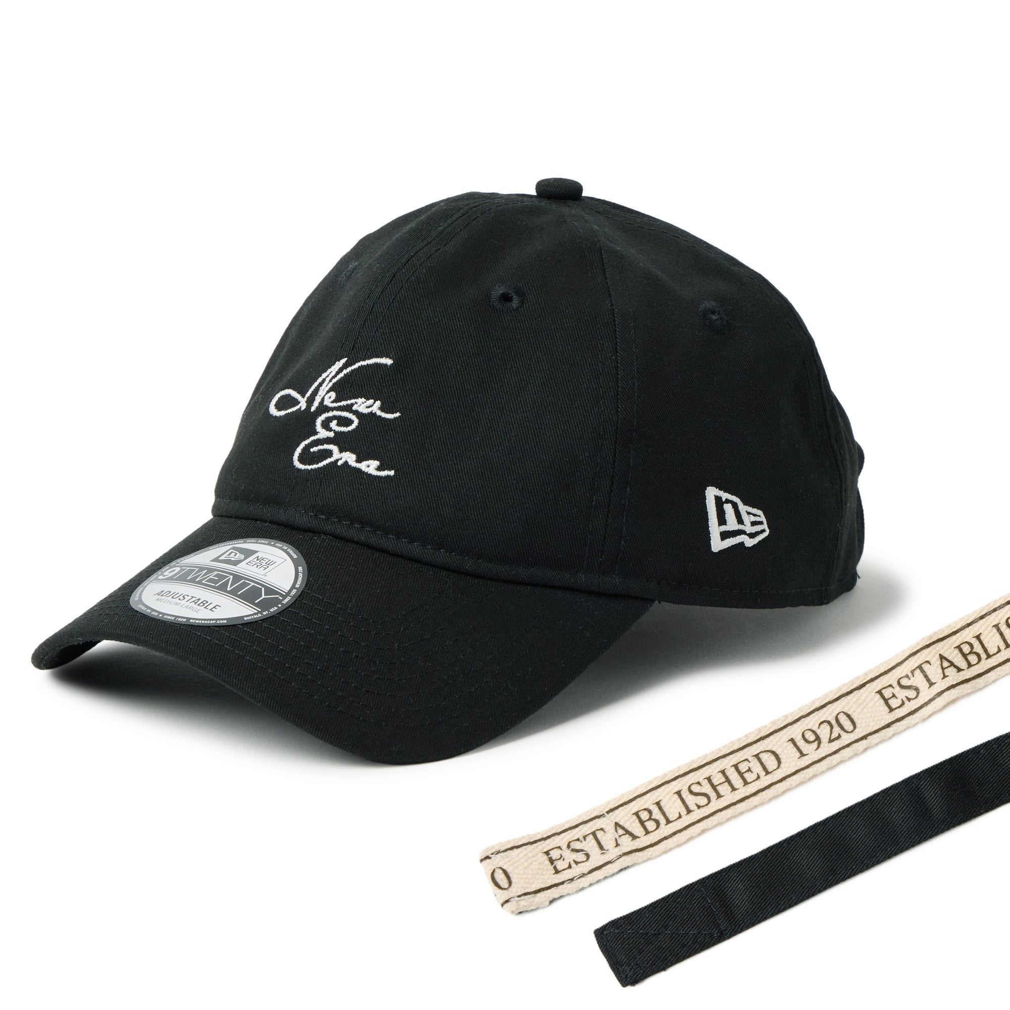 9TWENTY NEW ERA Spare Strap ブラック | ニューエラオンラインストア