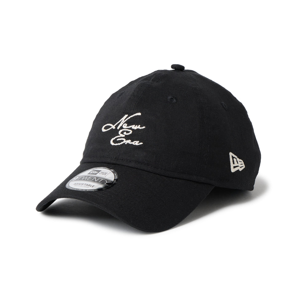 9TWENTY Cotton Linen コットンリネン New Era ブラック | ニューエラ