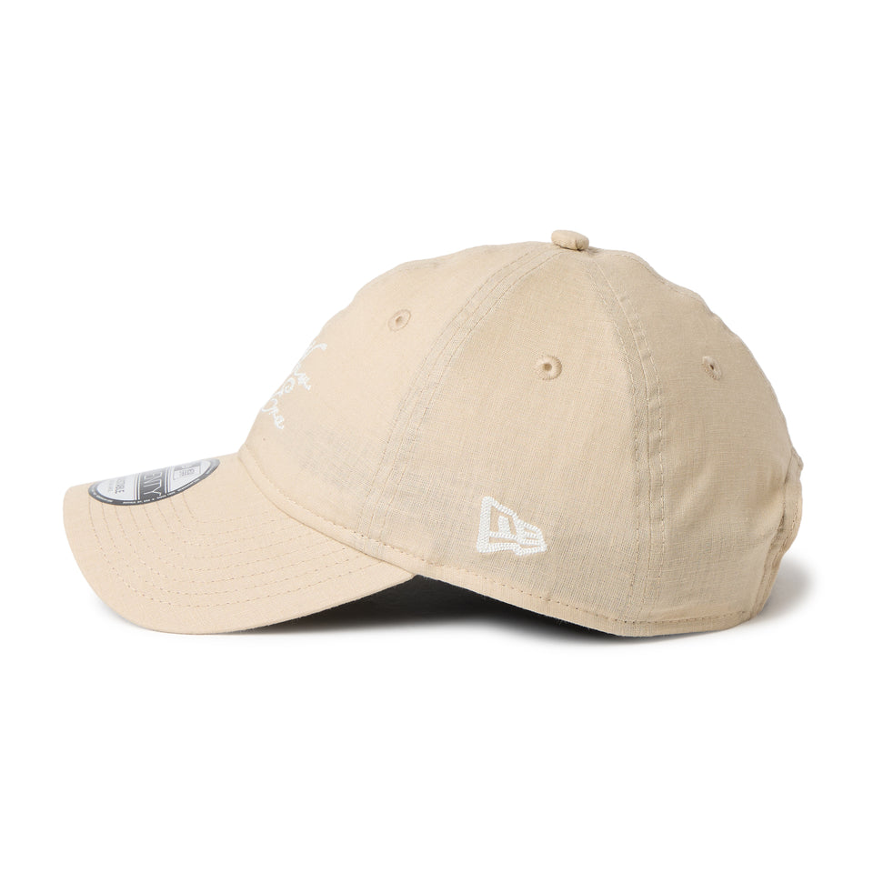 9TWENTY Cotton Linen コットンリネン New Era ライトベージュ