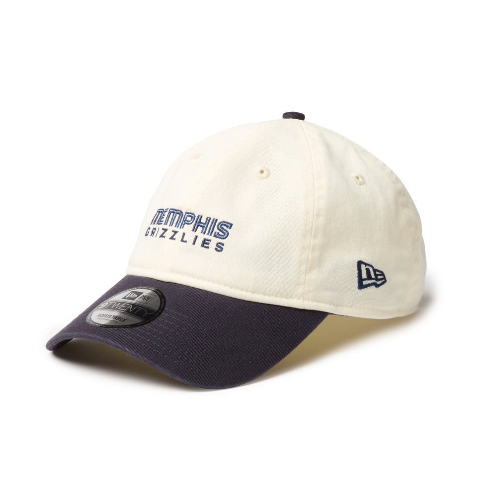 9TWENTY NBA Mini Logo メンフィス・グリズリーズ クローム/ネイビー | NEW ERA ニューエラ公式オンラインストア