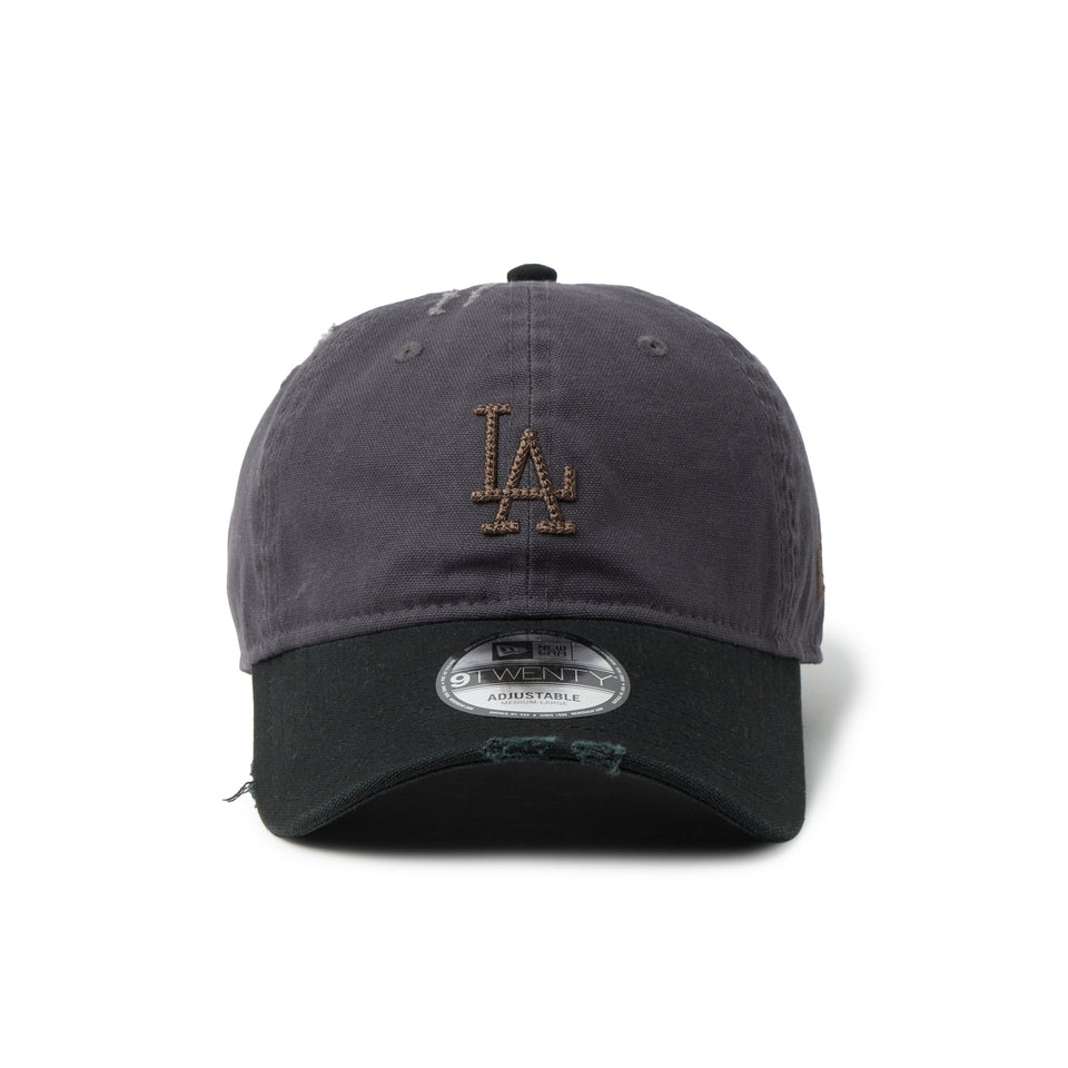 9TWENTY ロサンゼルス・ドジャース クーパーズタウン Damaged Duck Canvas グラファイト/ブラック | NEW ERA ニューエラ公式オンラインストア