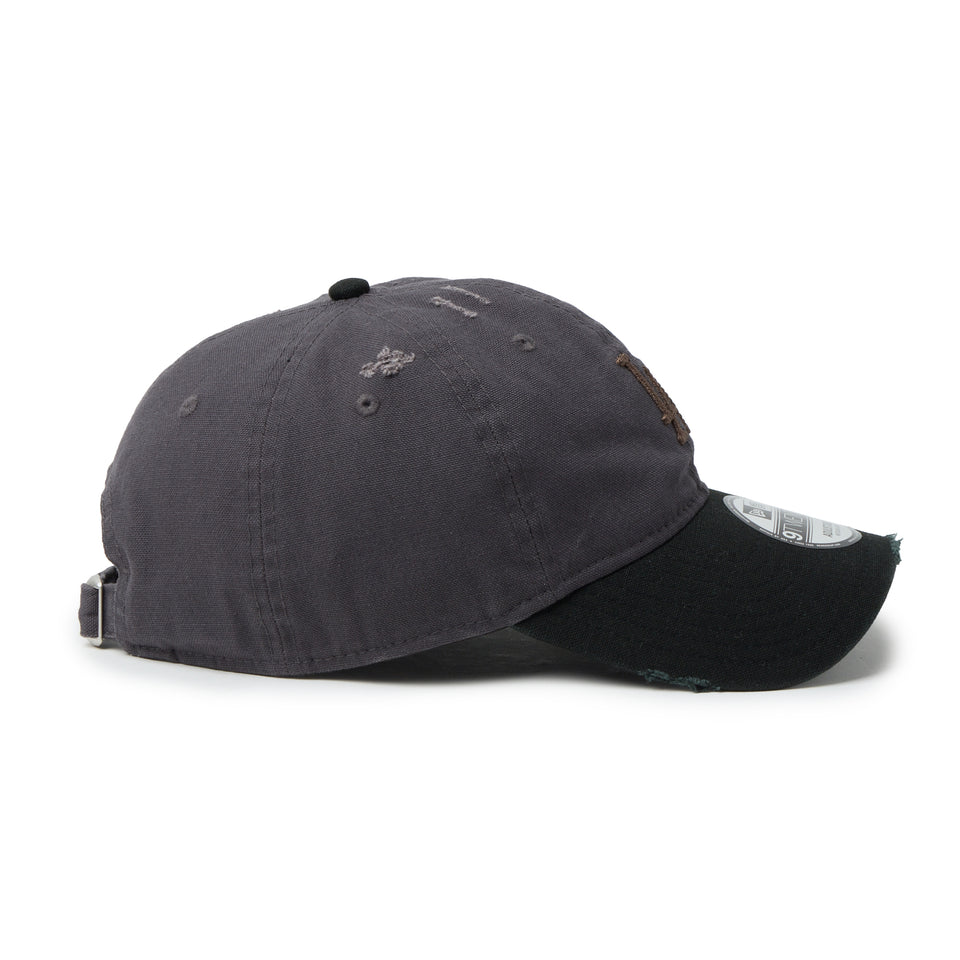 9TWENTY ロサンゼルス・ドジャース クーパーズタウン Damaged Duck Canvas グラファイト/ブラック | NEW ERA ニューエラ公式オンラインストア