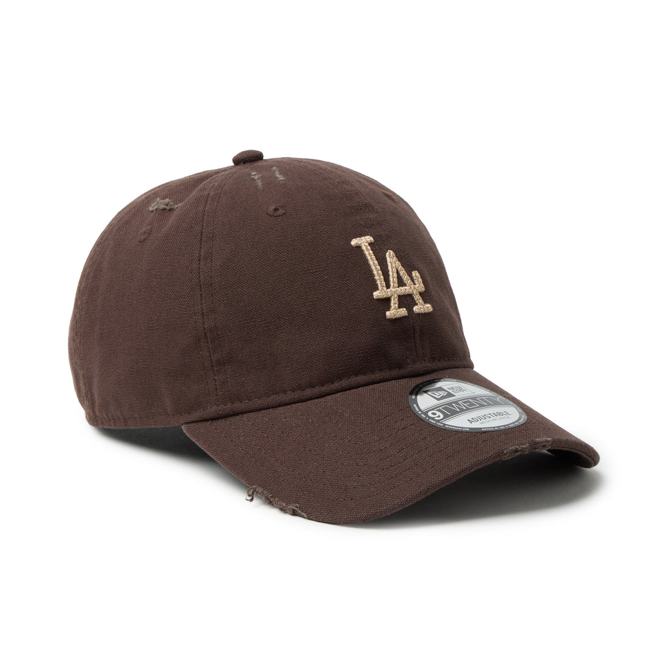 9TWENTY ロサンゼルス・ドジャース クーパーズタウン Damaged Duck Canvas ブラウンスエード | NEW ERA ニューエラ公式オンラインストア