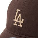 9TWENTY ロサンゼルス・ドジャース クーパーズタウン Damaged Duck Canvas ブラウンスエード | NEW ERA ニューエラ公式オンラインストア