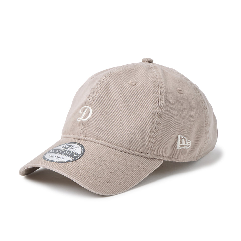 9TWENTY MLB Beige Sweat Band ロサンゼルス・ドジャース Dロゴ アッシュブラウン | NEW ERA ニューエラ公式オンラインストア