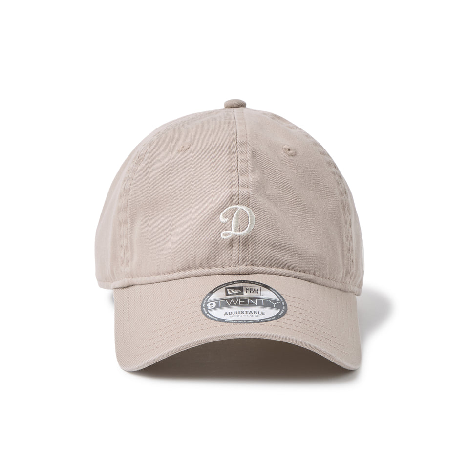 9TWENTY MLB Beige Sweat Band ロサンゼルス・ドジャース Dロゴ アッシュブラウン | NEW ERA ニューエラ公式オンラインストア