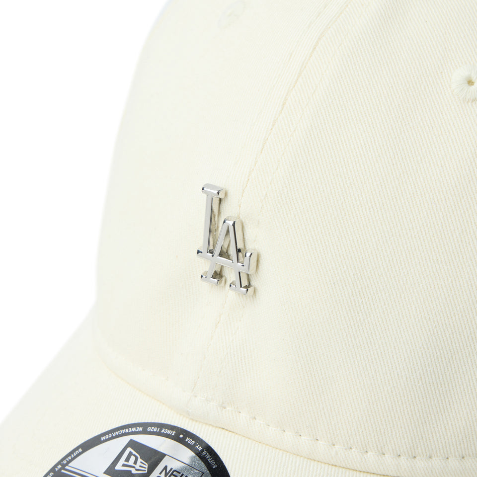 9TWENTY Metal Mini Logo ロサンゼルス・ドジャース クロームホワイト