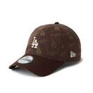 9TWENTY MLB Jacquard ロサンゼルス・ドジャース ブラウン | NEW ERA ニューエラ公式オンラインストア