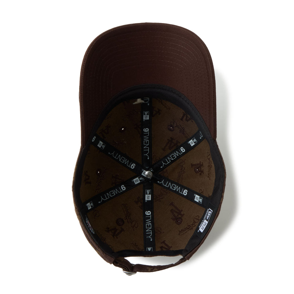 9TWENTY MLB Jacquard ロサンゼルス・ドジャース ブラウン | NEW ERA ニューエラ公式オンラインストア