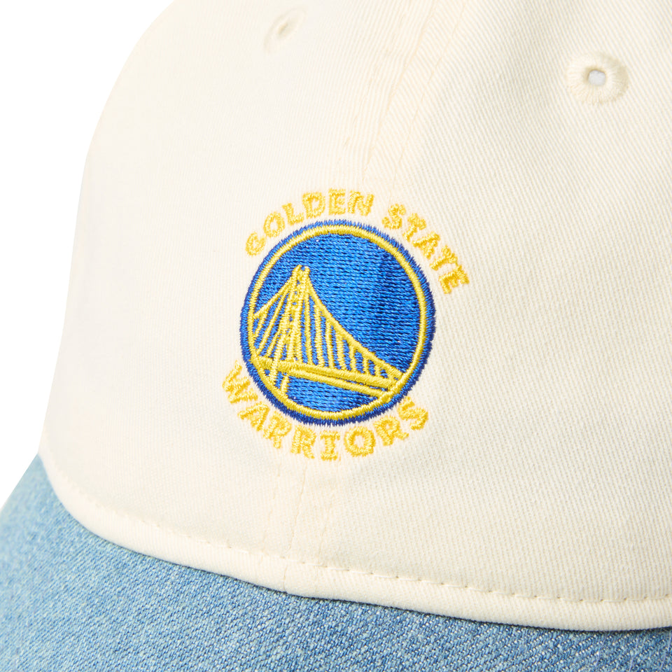 9TWENTY NBA Mini Logo ゴールデンステイト・ウォリアーズ クローム/ネイビー
