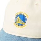 9TWENTY NBA Mini Logo ゴールデンステイト・ウォリアーズ クローム/ネイビー