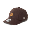 9THIRTY フラッグロゴ ウーブンパッチ Washed Duck ブラウンスエード | NEW ERA ニューエラ公式オンラインストア