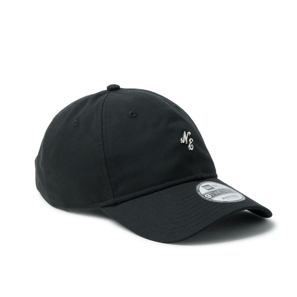 9TWENTY Metal Logo Mini クラシックロゴ ブラック | NEW ERA ニューエラ公式オンラインストア