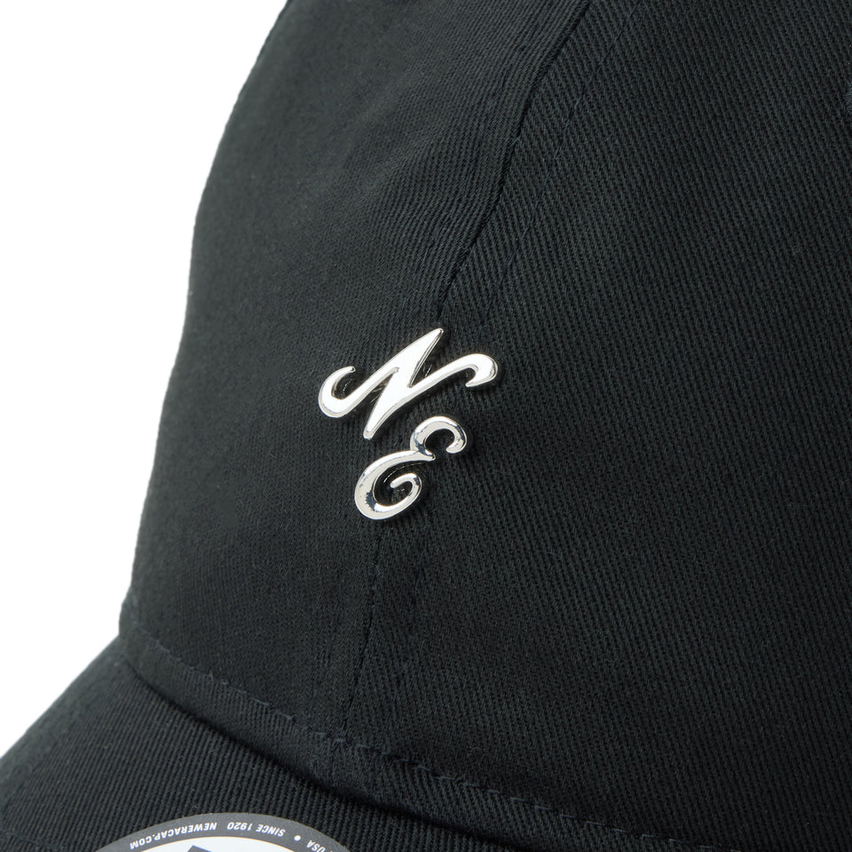 9TWENTY Metal Logo Mini クラシックロゴ ブラック | NEW ERA ニューエラ公式オンラインストア