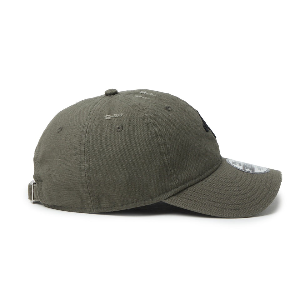 9TWENTY クラシックロゴ Damaged Duck Canvas モス | NEW ERA ニューエラ公式オンラインストア