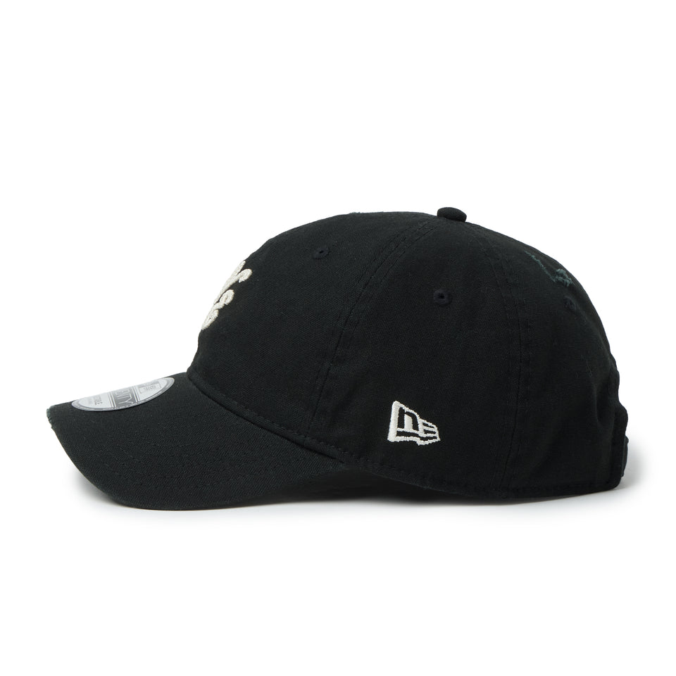 9TWENTY クラシックロゴ Damaged Duck Canvas ブラック | NEW ERA ニューエラ公式オンラインストア