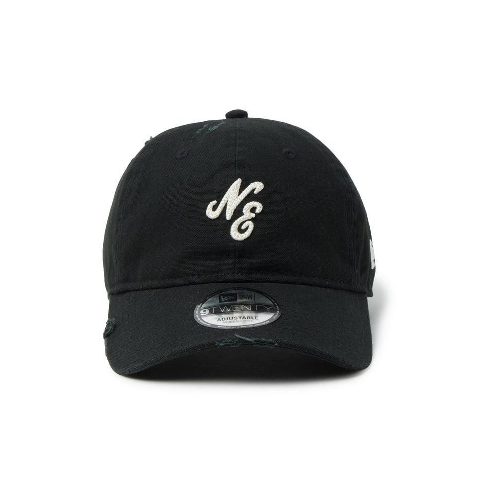 9TWENTY クラシックロゴ Damaged Duck Canvas ブラック | NEW ERA ニューエラ公式オンラインストア