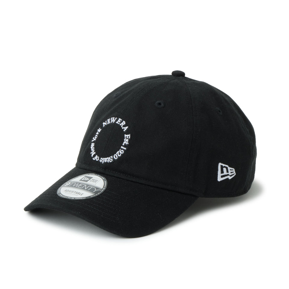 9TWENTY Circle Logo ブラック | ニューエラオンラインストア