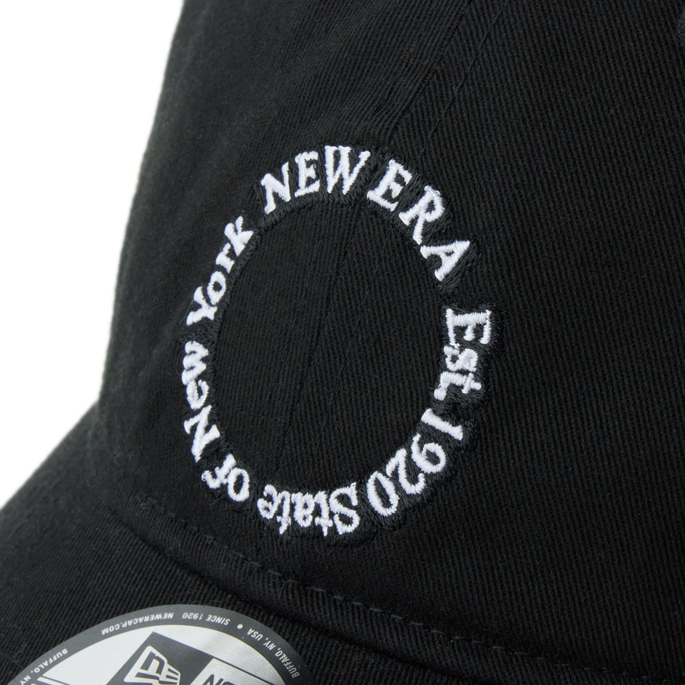 9TWENTY Circle Logo ブラック | NEW ERA ニューエラ公式オンラインストア