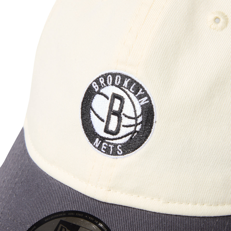 9TWENTY NBA Mini Logo ブルックリン・ネッツ クローム/グラファイト