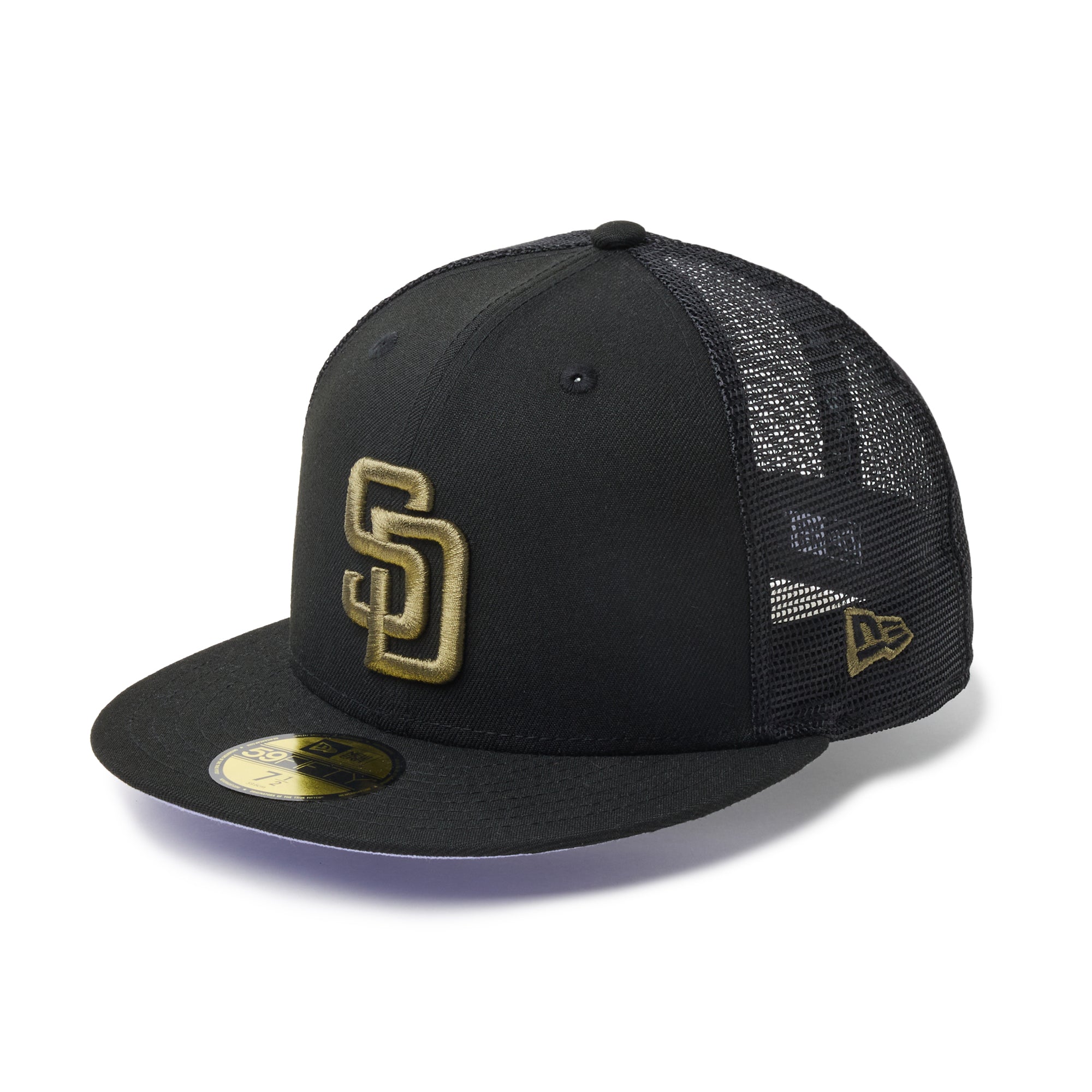 59FIFTY トラッカー サンディエゴ・パドレス Hydrangea ブラック