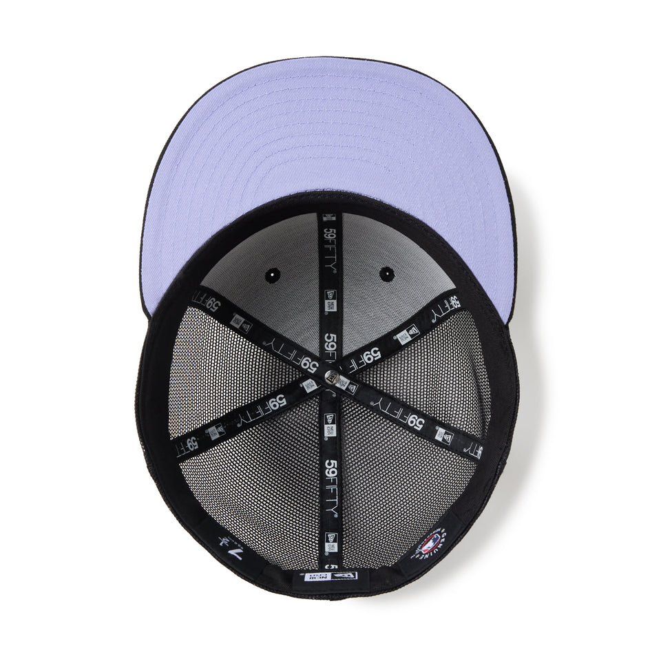 59FIFTY トラッカー サンディエゴ・パドレス Hydrangea ブラック | NEW ERA ニューエラ公式オンラインストア