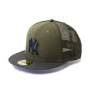 59FIFTY トラッカー ニューヨーク・ヤンキース Hydrangea ニューオリーブ/ダークピューター | NEW ERA ニューエラ公式オンラインストア