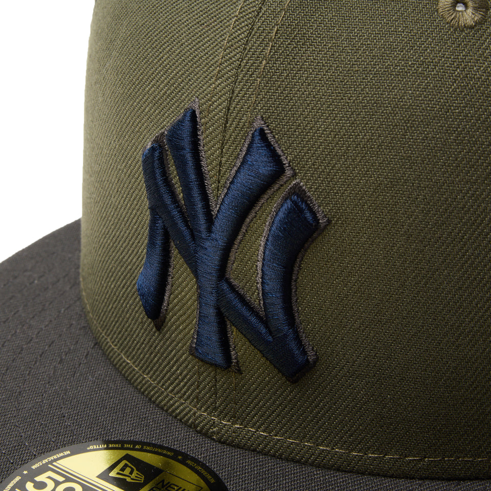 59FIFTY トラッカー ニューヨーク・ヤンキース Hydrangea ニューオリーブ/ダークピューター | NEW ERA ニューエラ公式オンラインストア