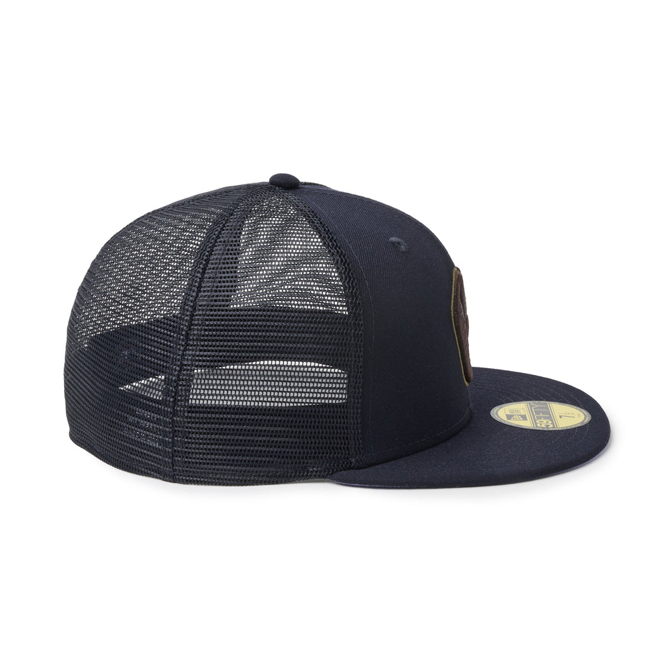 59FIFTY トラッカー ミルウォーキー・ブリュワーズ Hydrangea ネイビー | NEW ERA ニューエラ公式オンラインストア