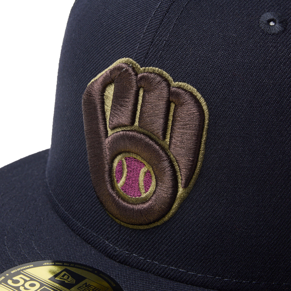 59FIFTY トラッカー ミルウォーキー・ブリュワーズ Hydrangea ネイビー | NEW ERA ニューエラ公式オンラインストア