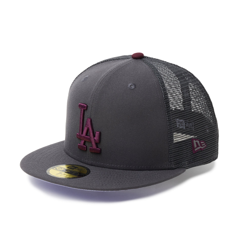 59FIFTY トラッカー ロサンゼルス・ドジャース Hydrangea ダーク