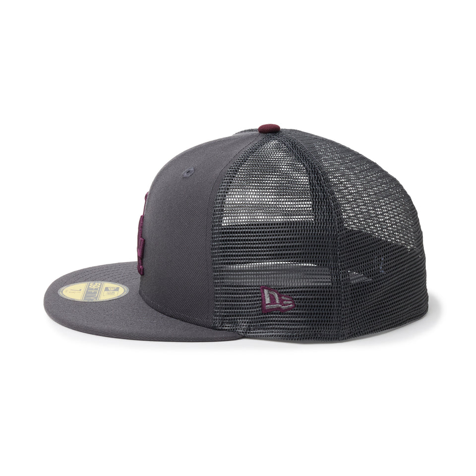 59FIFTY トラッカー ロサンゼルス・ドジャース Hydrangea ダークグラファイト | NEW ERA ニューエラ公式オンラインストア
