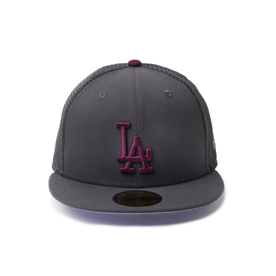 59FIFTY トラッカー ロサンゼルス・ドジャース Hydrangea ダーク