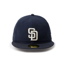 59FIFTY Soft Buckram MLB シアサッカー Seersucker サンディエゴ・パドレス ネイビー | NEW ERA ニューエラ公式オンラインストア