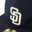 59FIFTY Soft Buckram MLB シアサッカー Seersucker サンディエゴ・パドレス ネイビー | NEW ERA ニューエラ公式オンラインストア