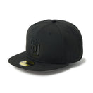 59FIFTY Tonal Logo サンディエゴ・パドレス ブラック | NEW ERA ニューエラ公式オンラインストア