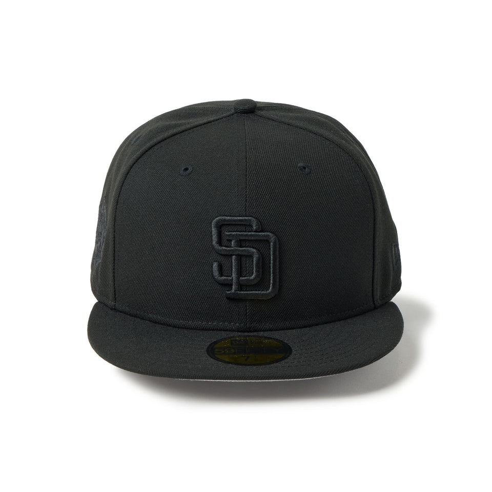 59FIFTY Tonal Logo サンディエゴ・パドレス ブラック | NEW ERA ニューエラ公式オンラインストア