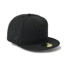 59FIFTY Tonal Logo サンディエゴ・パドレス ブラック | NEW ERA ニューエラ公式オンラインストア