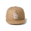 59FIFTY サンディエゴ・パドレス Paper Straw カーキ | NEW ERA ニューエラ公式オンラインストア