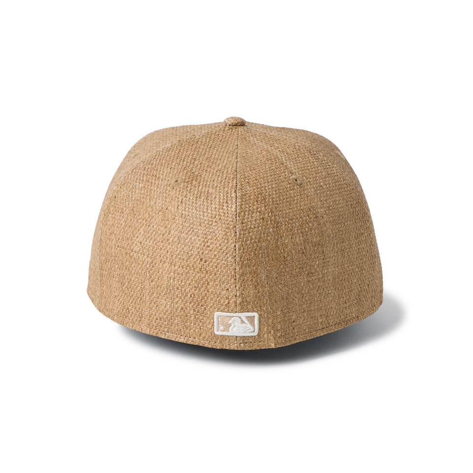 59FIFTY サンディエゴ・パドレス Paper Straw カーキ | NEW ERA ニューエラ公式オンラインストア