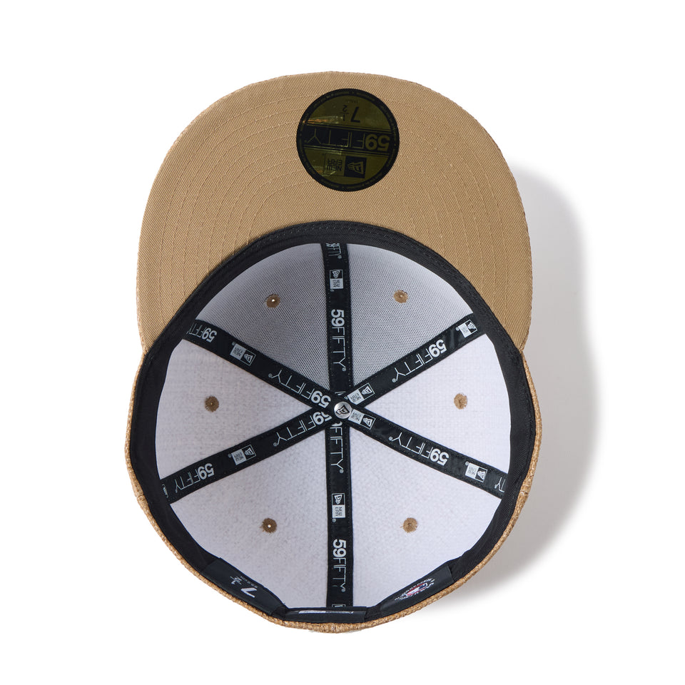59FIFTY サンディエゴ・パドレス Paper Straw カーキ | NEW ERA ニューエラ公式オンラインストア