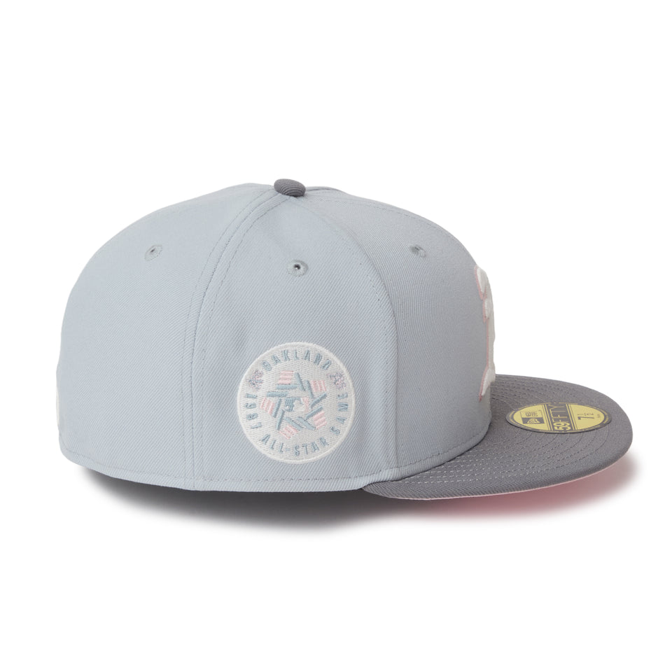 59FIFTY Sakuranagashi 桜流し オークランド・アスレチックス グレー/ストームグレー | NEW ERA ニューエラ公式オンラインストア