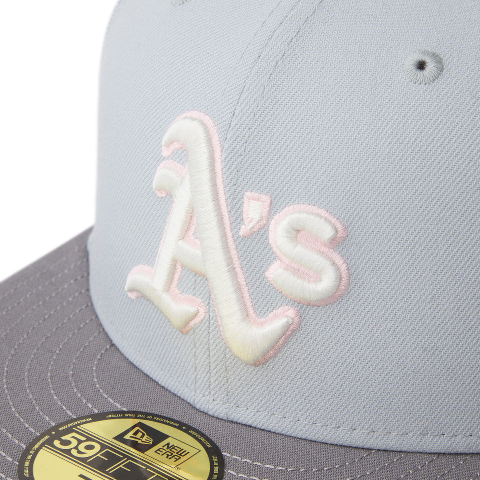59FIFTY Sakuranagashi 桜流し オークランド・アスレチックス グレー/ストームグレー | NEW ERA ニューエラ公式オンラインストア