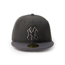 59FIFTY Soft Buckram MLB シアサッカー Seersucker ニューヨーク・ヤンキース グラファイト | NEW ERA ニューエラ公式オンラインストア