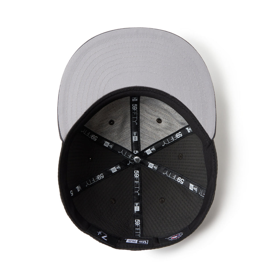 59FIFTY Soft Buckram MLB シアサッカー Seersucker ニューヨーク・ヤンキース グラファイト | NEW ERA ニューエラ公式オンラインストア