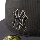 59FIFTY Soft Buckram MLB シアサッカー Seersucker ニューヨーク・ヤンキース グラファイト | NEW ERA ニューエラ公式オンラインストア