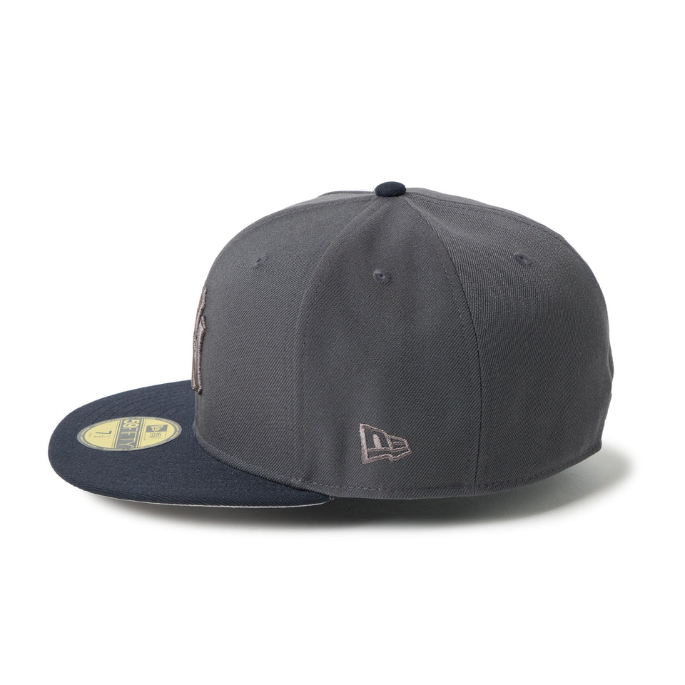 59FIFTY Tonal Logo ニューヨーク・ヤンキース ダークグラファイト